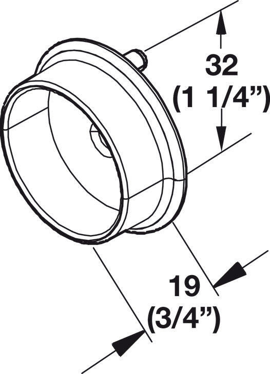Modern Aluminum Closet Rod Kit – Seamless Round Design with End Supports