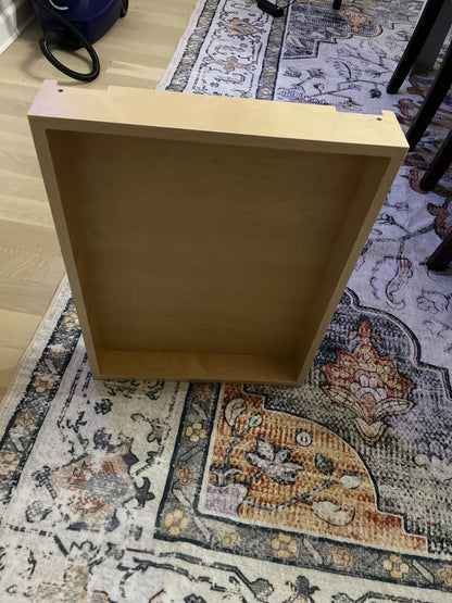 Custom Pull-Out Drawer for Pantry Cabinets – Birch Wood Organizer