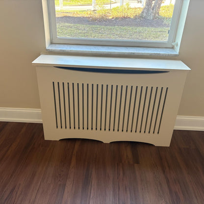 Custom Radiator Cover – Unfinished MDF, Paintable, Made to Size
