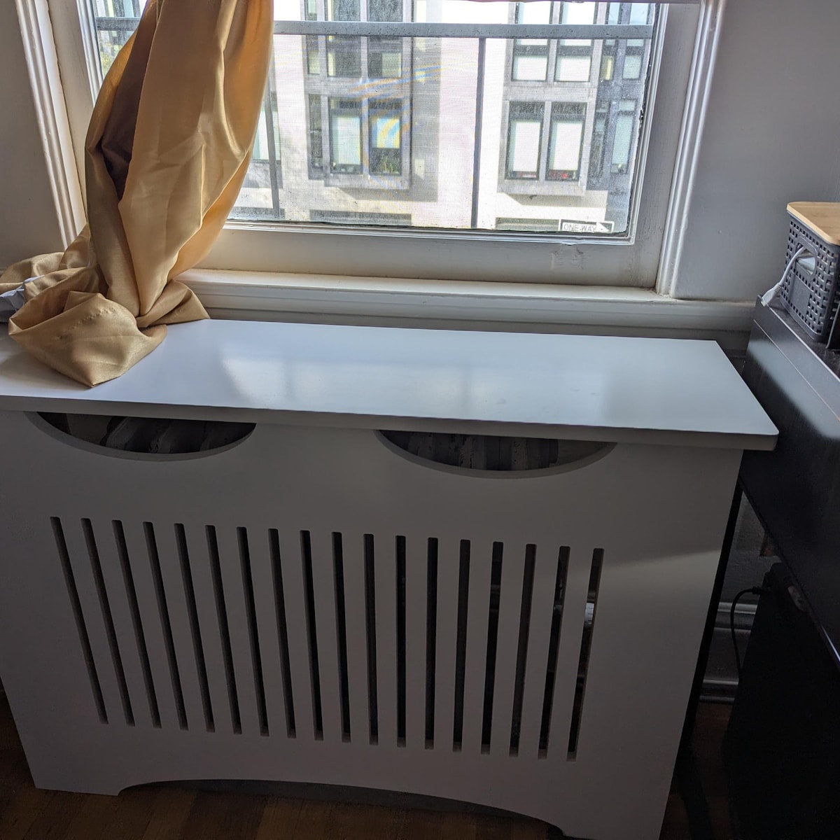 Custom Radiator Cover – Unfinished MDF, Paintable, Made to Size