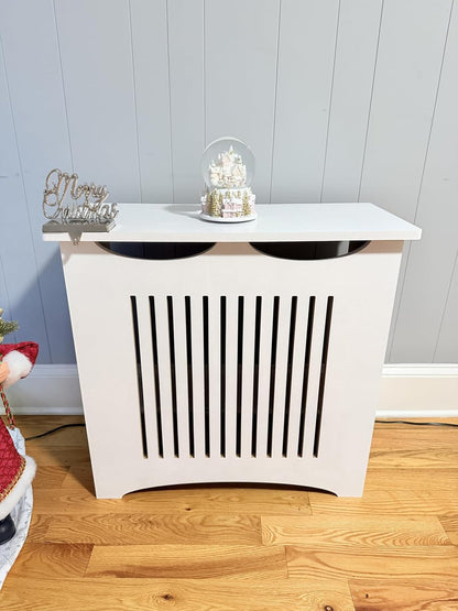 Custom Radiator Cover – Unfinished MDF, Paintable, Made to Size