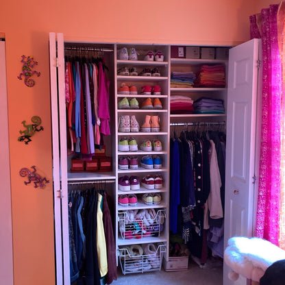 Custom Cut Cabinet Shelves – Maple Melamine, 1/2” Thick, Up to 60” Long