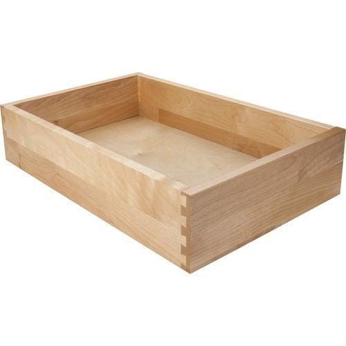 Custom Pull-Out Drawer for Pantry Cabinets – Birch Wood Organizer