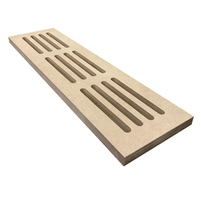 Modern & Customizable Vent Cover – 3/4" Thick Unfinished MDF - Air Vent Register Cover