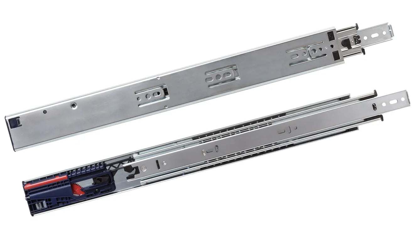 KV 8650FM Heavy-Duty Soft-Close Side-Mount Drawer Slides – 150 lb Capacity