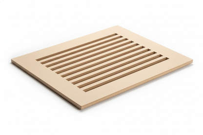 Modern & Customizable Vent Cover – 3/4" Thick Unfinished MDF - Air Vent Register Cover